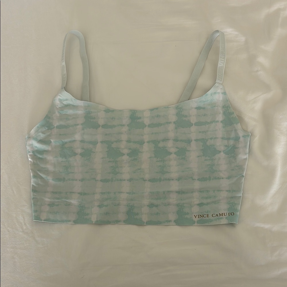 Vince Camuto Blue and White Bandeau Intimates